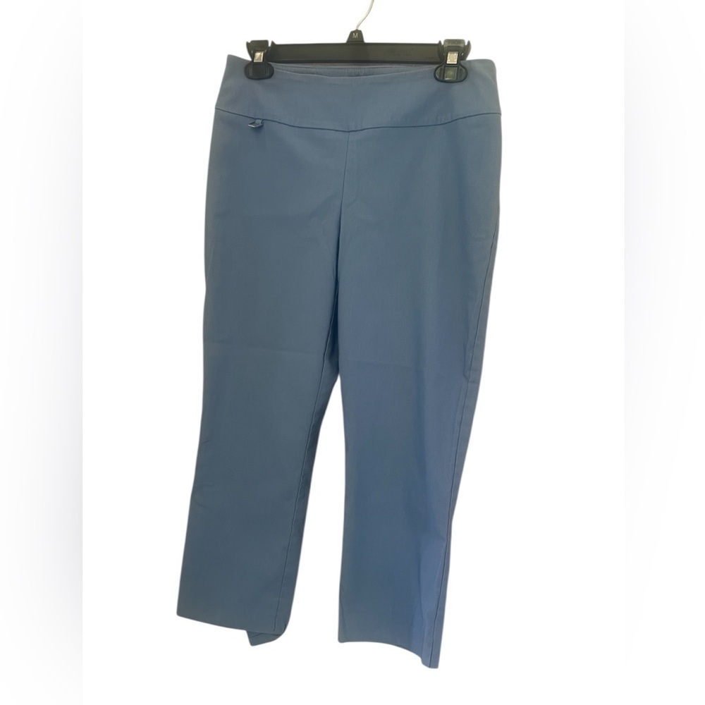 PECK&PECK STRETCHY BABY BLUE PANTS-8P EUC